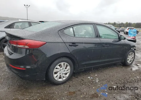 2018 Hyundai Elantra Se from USA, damaged, VIN 5NPD74LF8JH263877